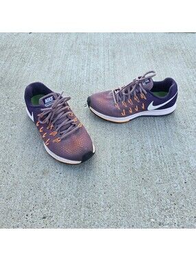 Nike Zoom Pegasus 33 ‘Purple Smoke’ running sneakers sz 8 US